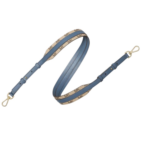 Michael Kors Logo Guitar Strap in Blue – NWT - Picture 4 of 4